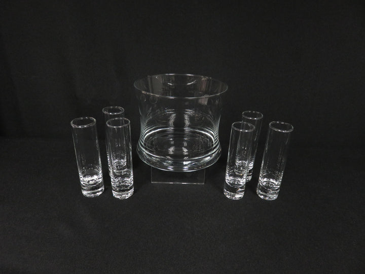 Ice Bucket & Shot Glass Set