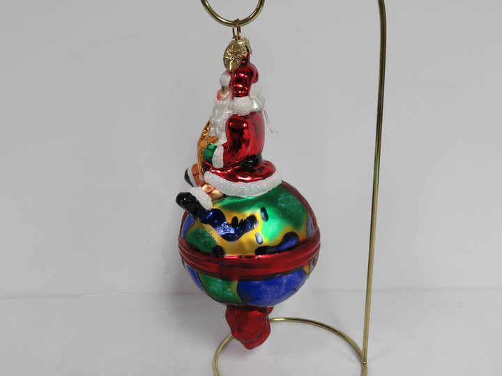 Radko Santa Ornament