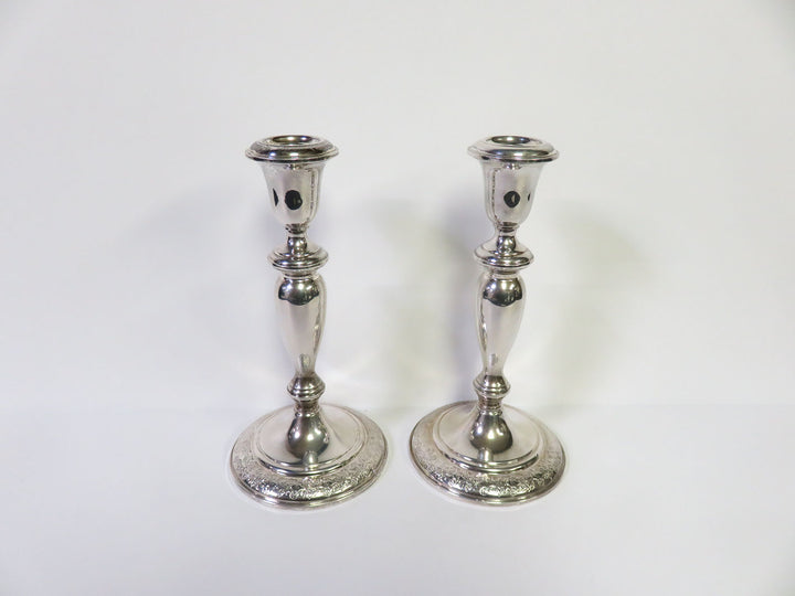 Empire Sterling Candlesticks