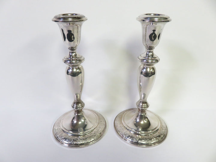 Empire Sterling Candlesticks