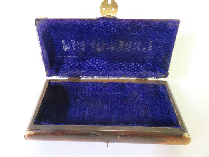 Brass Accented Jewelry Box