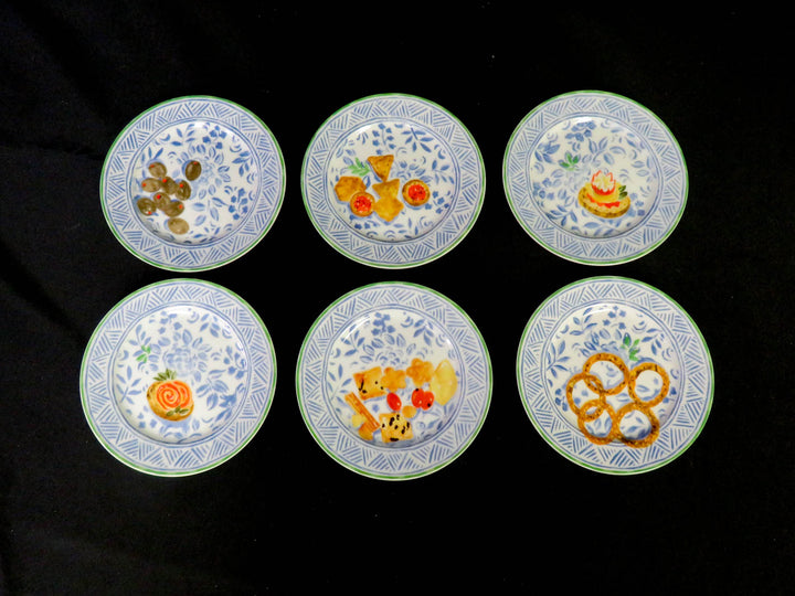 Isabelle de Borchgrave Canape Plates