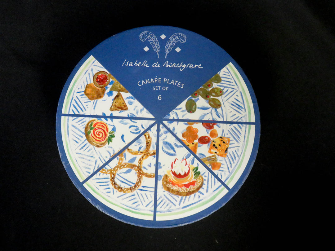 Isabelle de Borchgrave Canape Plates