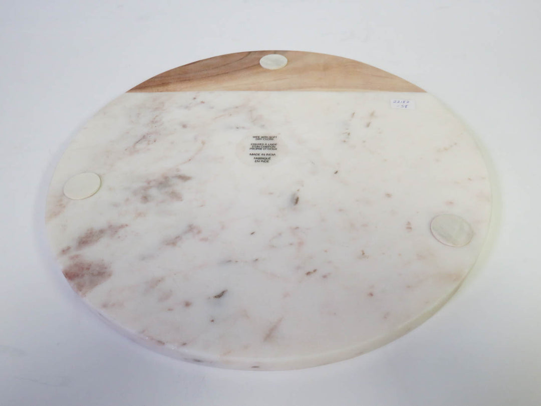 Round Marble Cheese Board