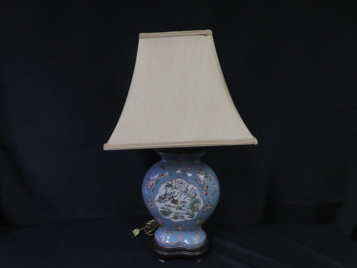 Mounted Asian Table Lamp