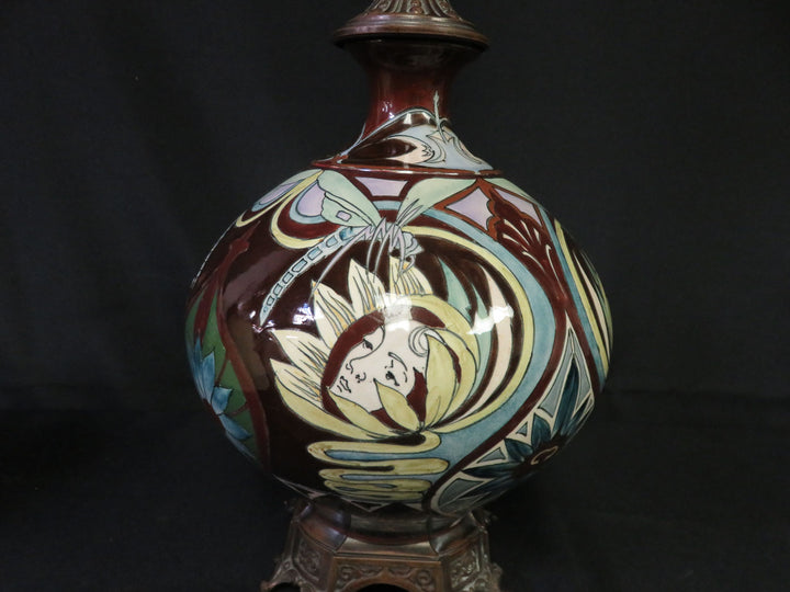 Antique Art Nouveau Lamp