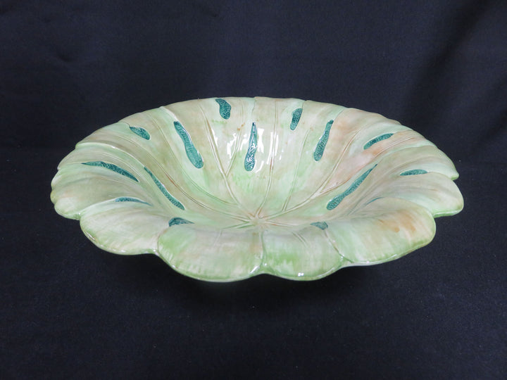 Ceramic Green Salad Bowl