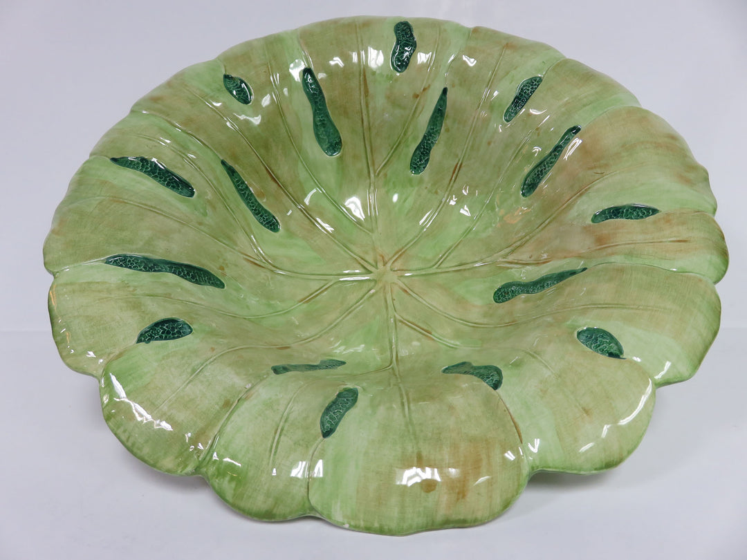 Ceramic Green Salad Bowl