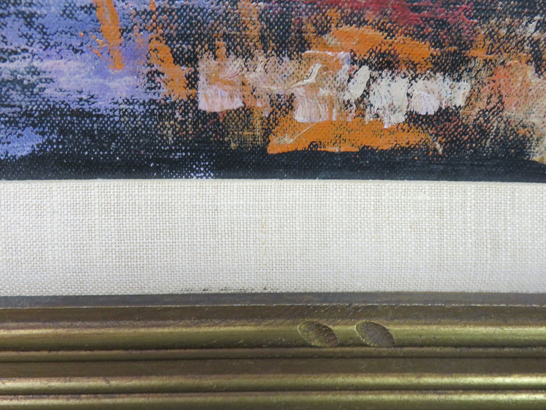 Original Oil of Two Girls