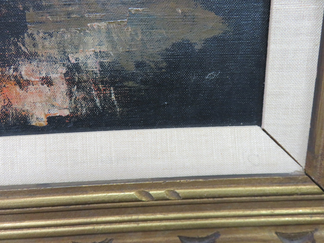Original Oil of Two Girls