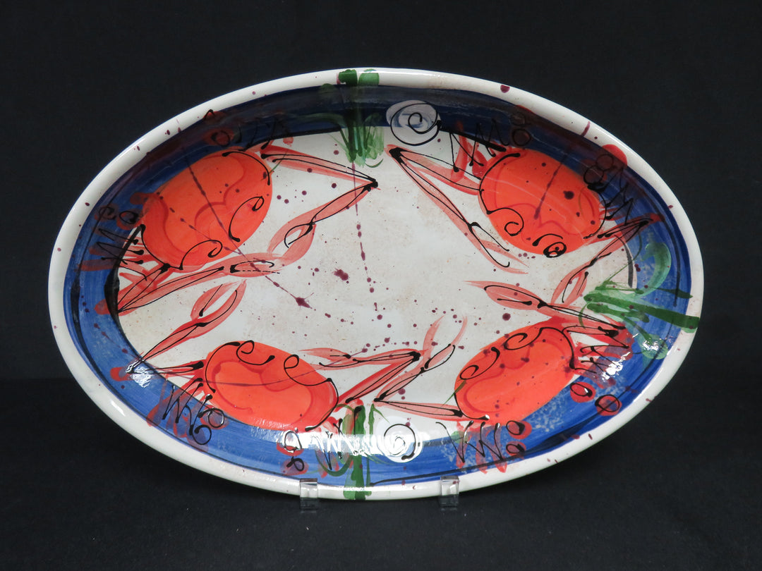 Signed Crab Platter