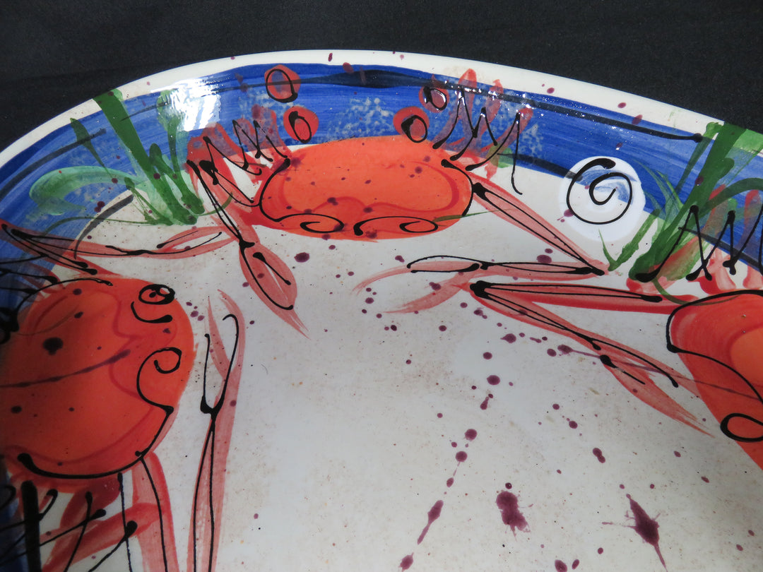 Signed Crab Platter