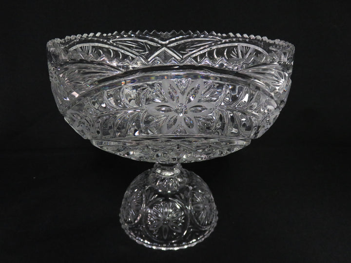 Crystal Pedestal Bowl