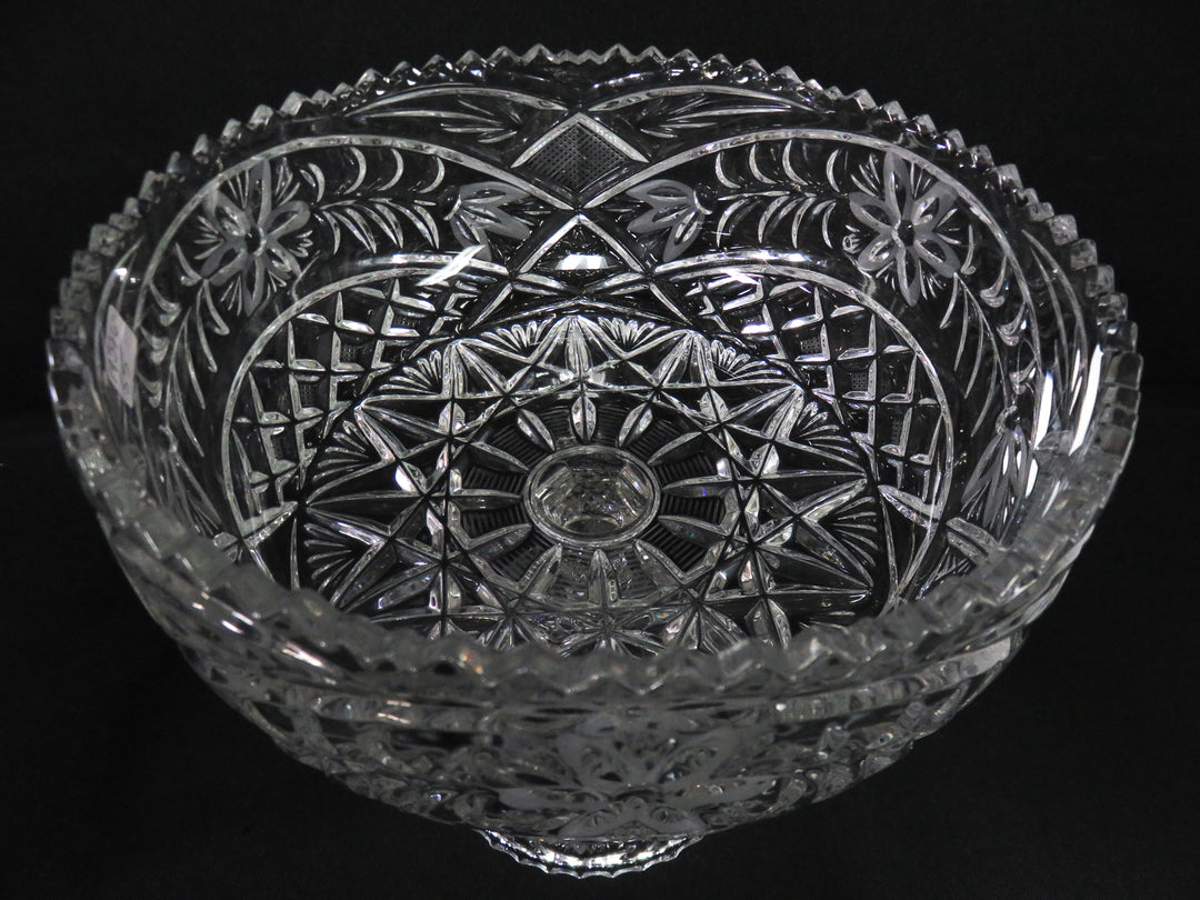 Crystal Pedestal Bowl