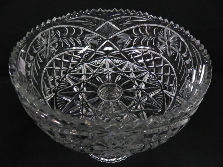 Crystal Pedestal Bowl