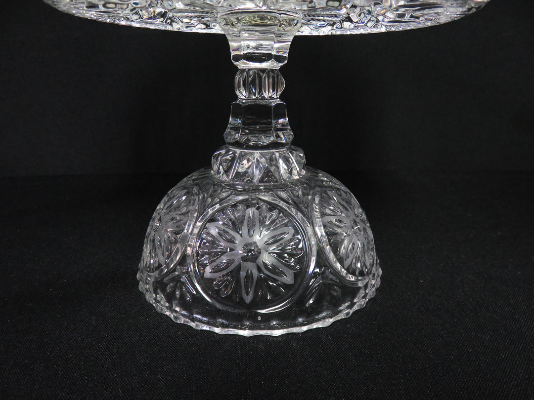 Crystal Pedestal Bowl