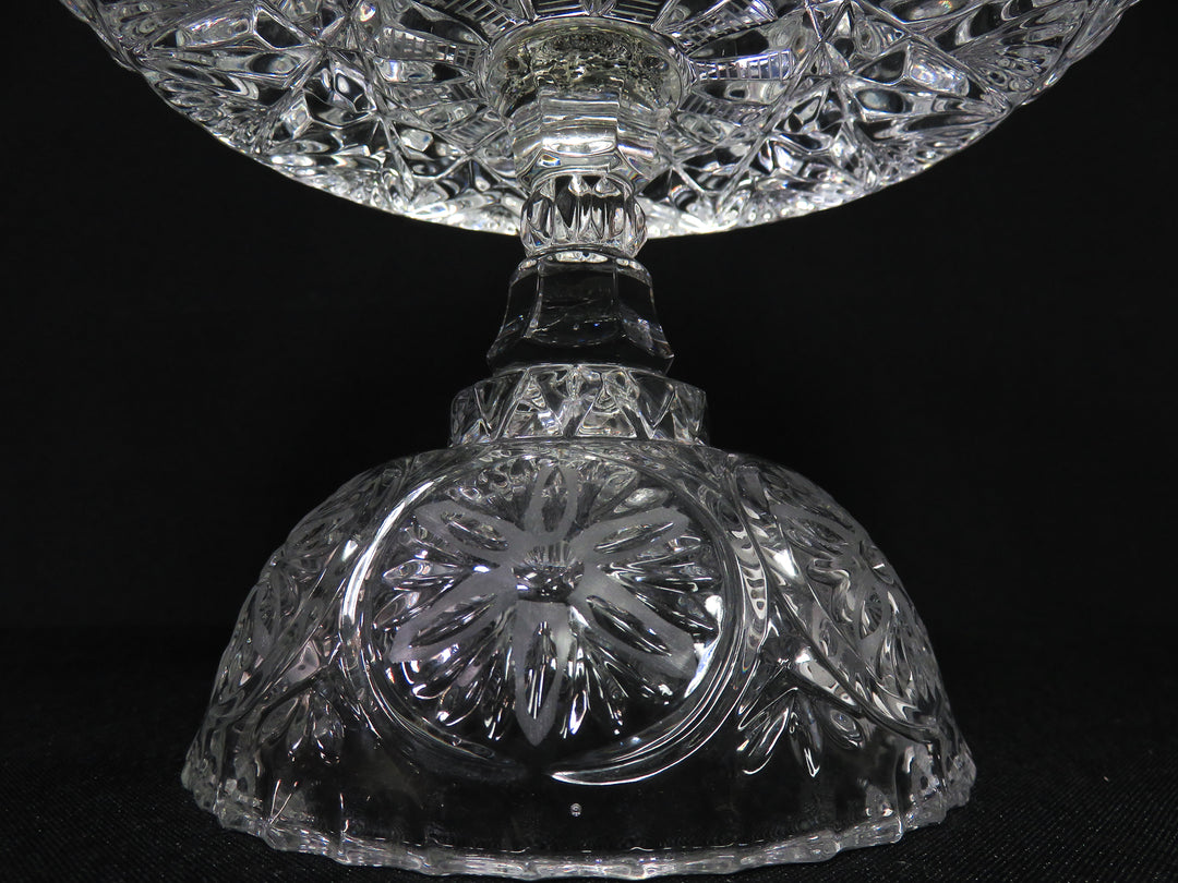 Crystal Pedestal Bowl