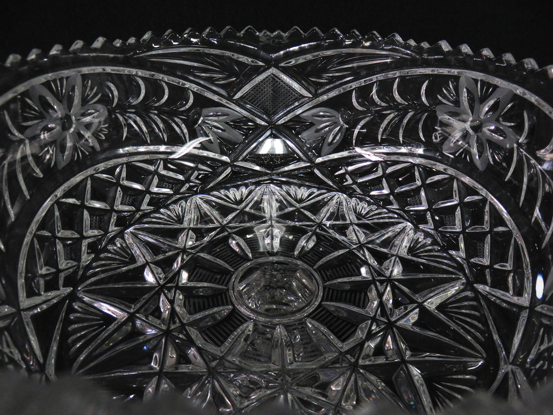 Crystal Pedestal Bowl