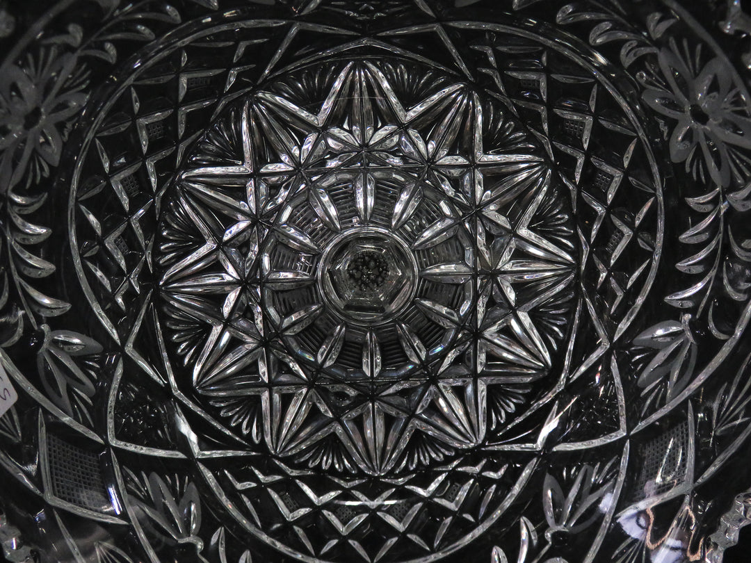 Crystal Pedestal Bowl