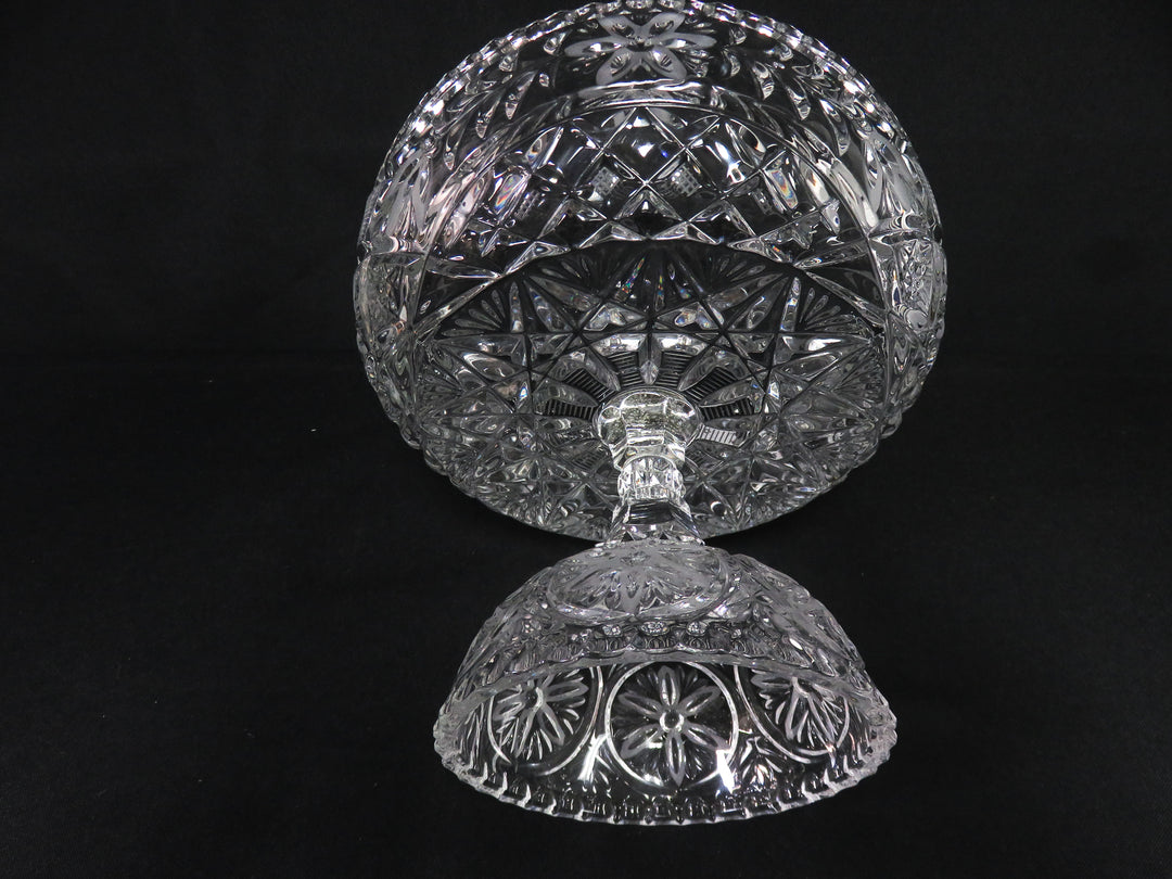 Crystal Pedestal Bowl