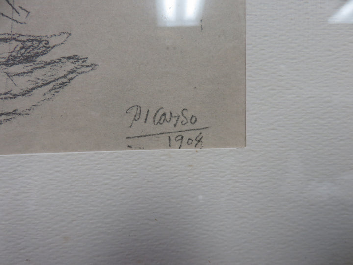 Picasso Pencil Drawing Print