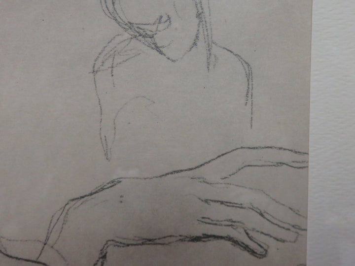 Picasso Pencil Drawing Print