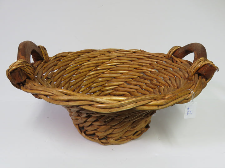 Wicker Gathering Basket