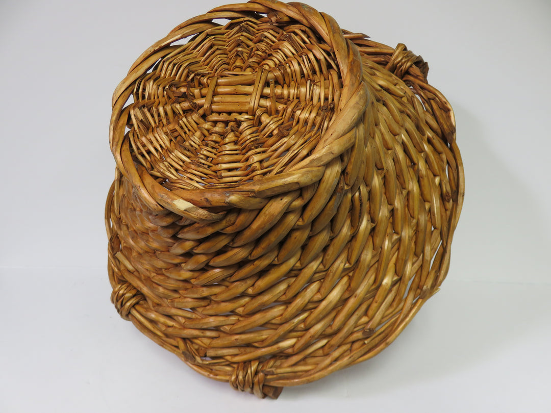 Wicker Gathering Basket