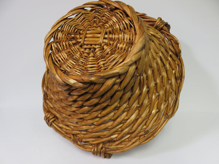 Wicker Gathering Basket