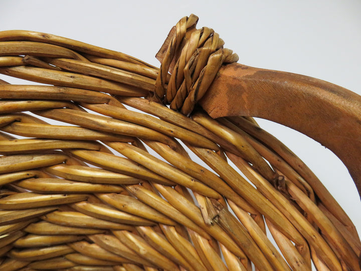 Wicker Gathering Basket