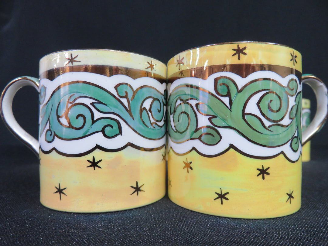 Antique Wedgwood Art Nouveau Demitasse Set