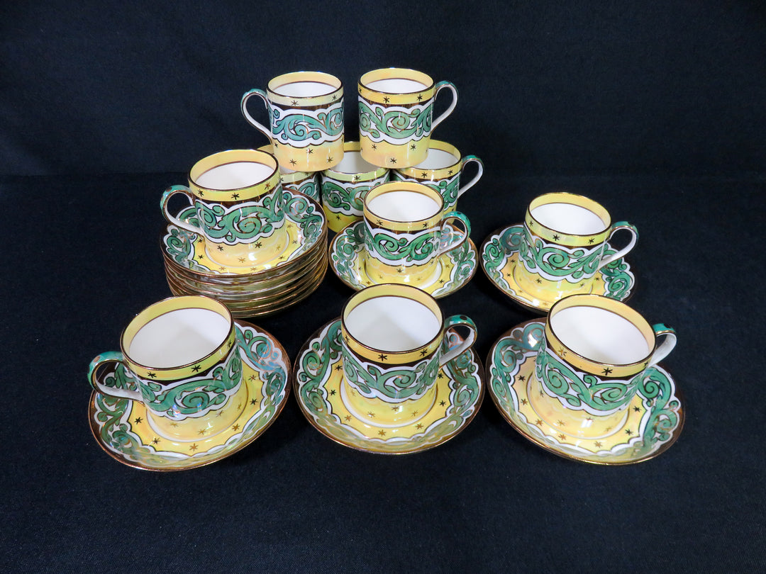 Antique Wedgwood Art Nouveau Demitasse Set