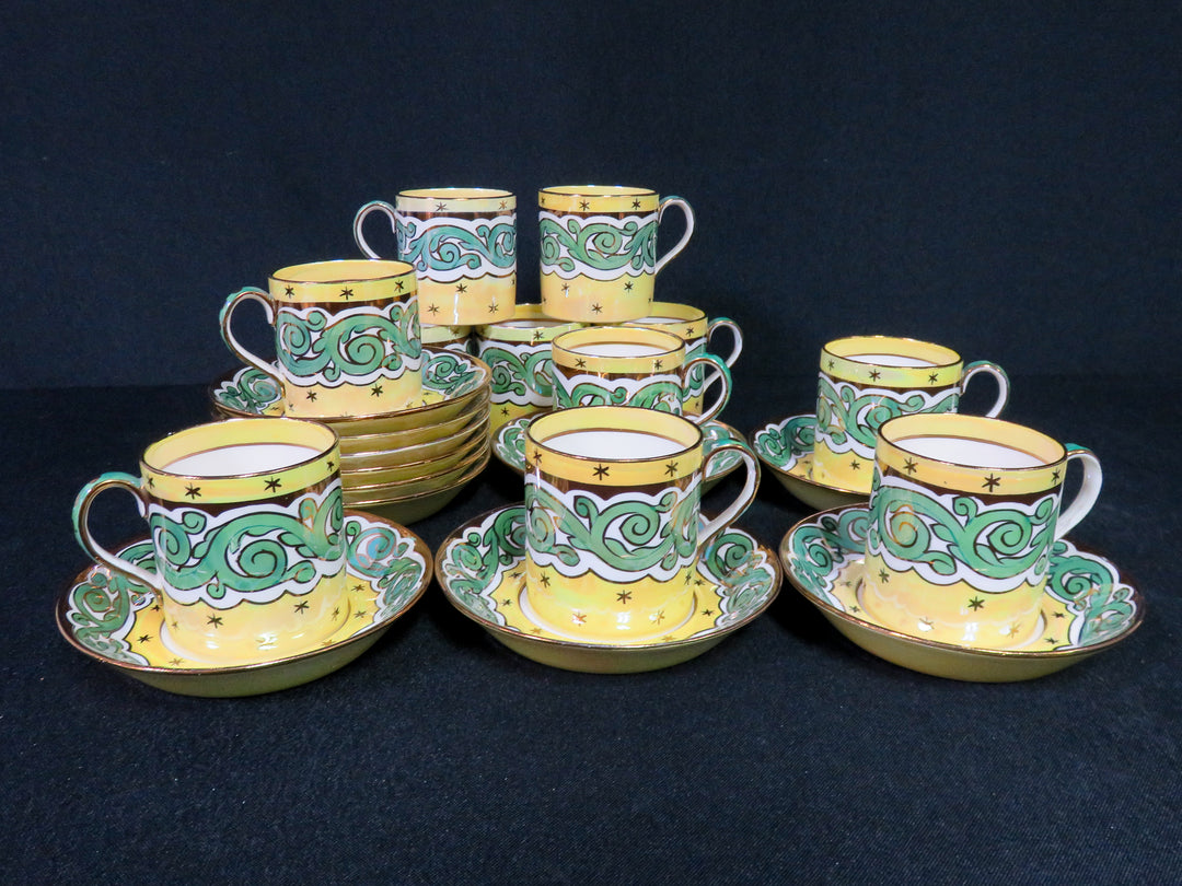 Antique Wedgwood Art Nouveau Demitasse Set