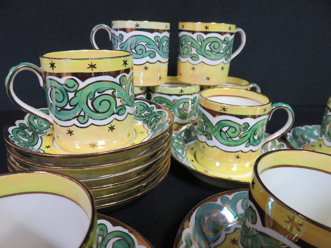 Antique Wedgwood Art Nouveau Demitasse Set