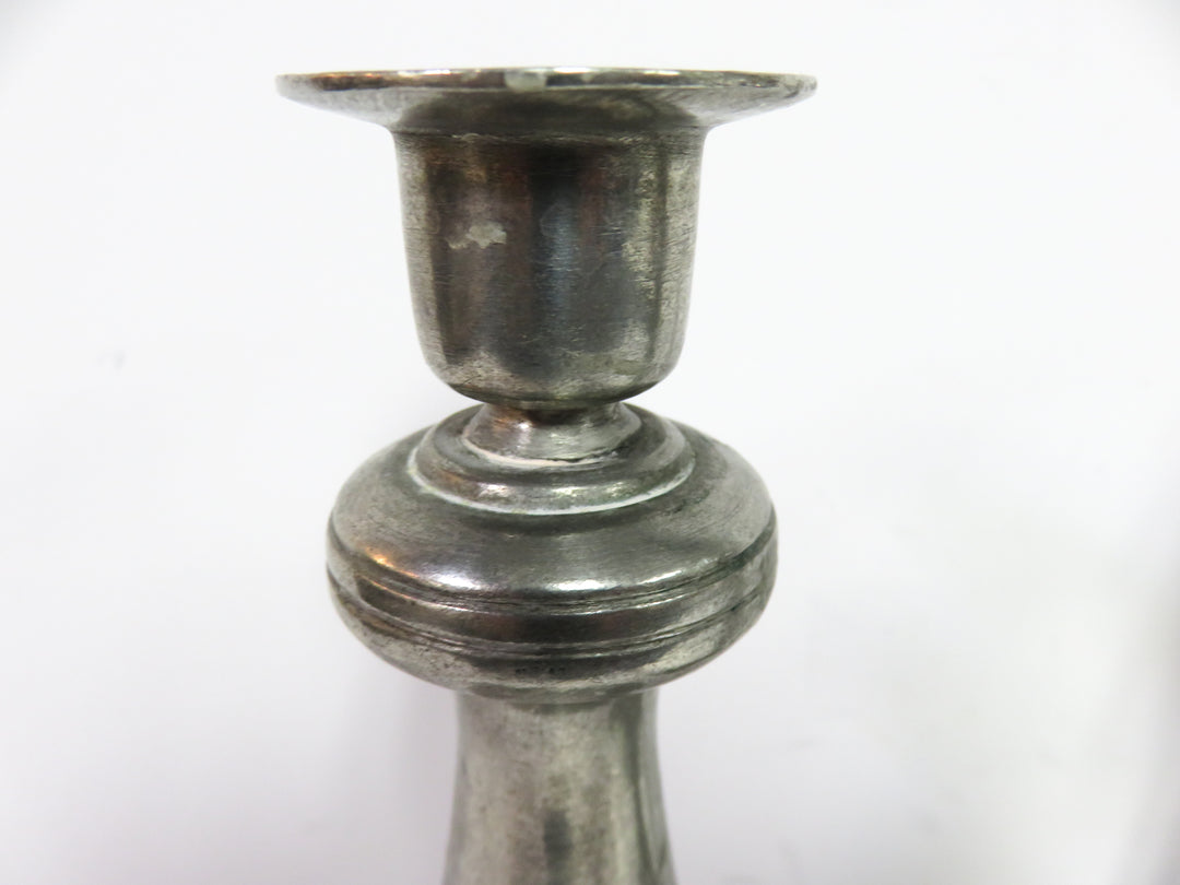 Pewter Candlesticks