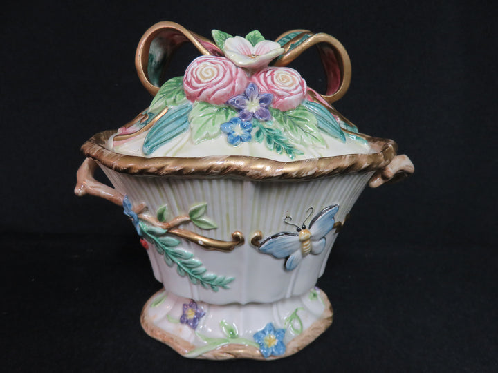Fitz & Floyd Lidded Jar