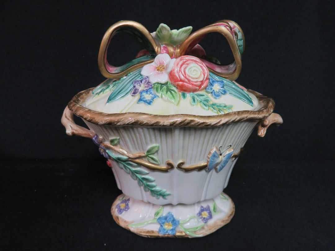 Fitz & Floyd Lidded Jar
