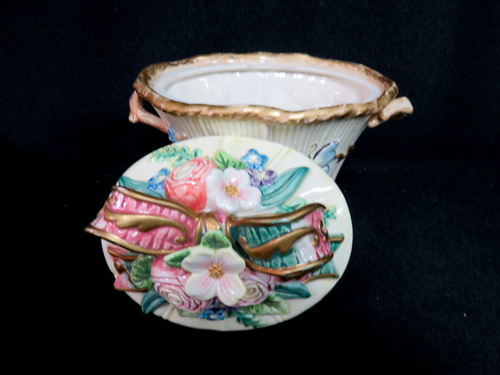 Fitz & Floyd Lidded Jar