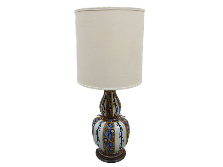 Vintage Deruta Style Table Lamp