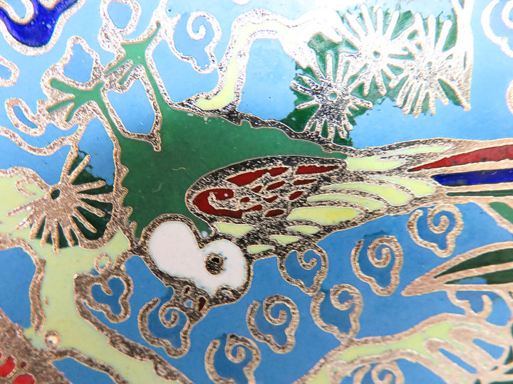 Chinese Cloisonne Plate