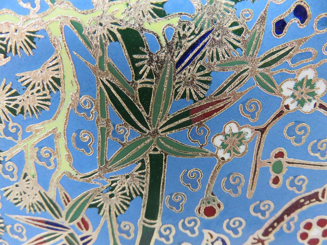 Chinese Cloisonne Plate