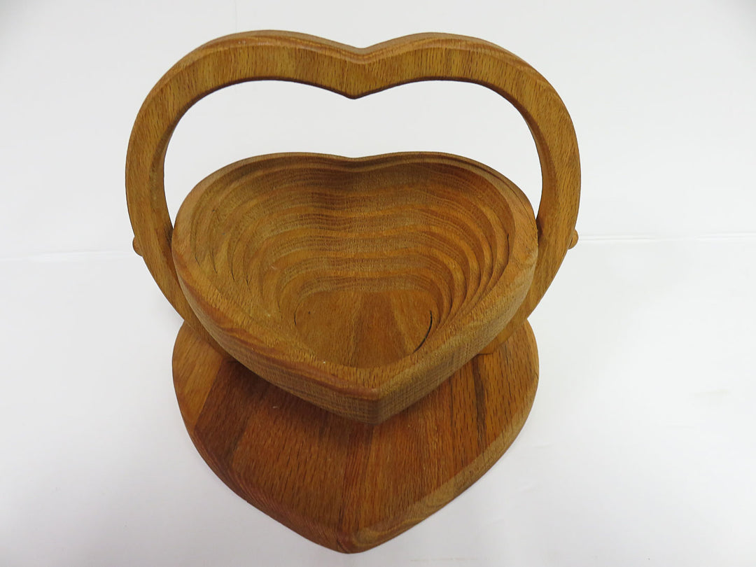 Collapsible Wooden Basket