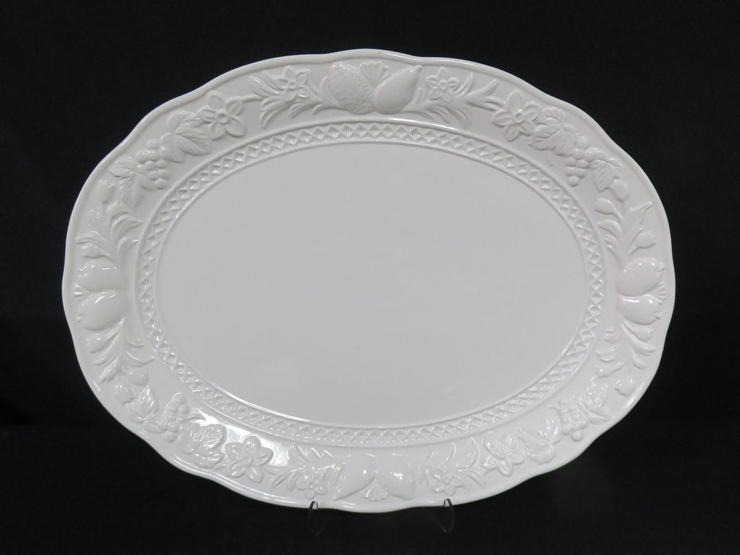 White Oval Platter