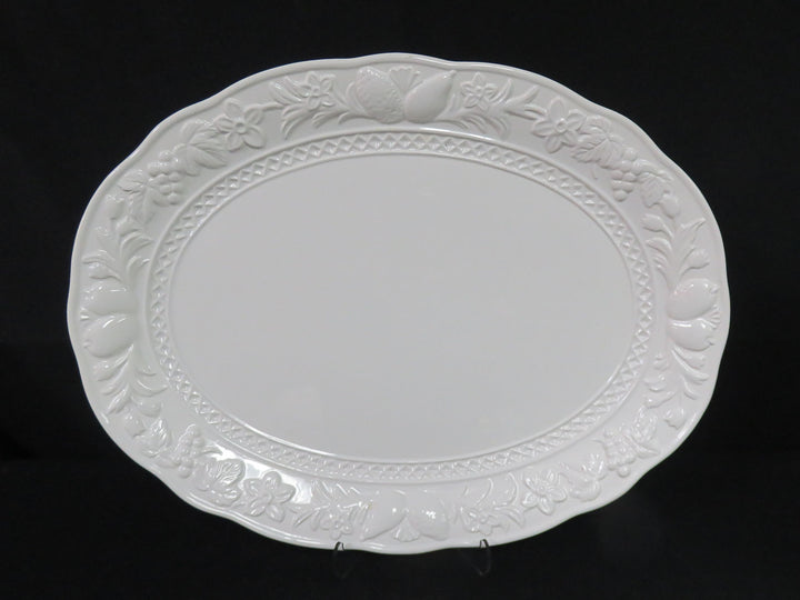 White Oval Platter