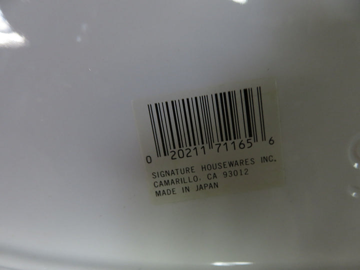White Oval Platter
