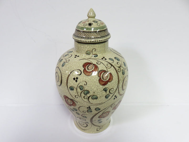 Crackle Glaze Ginger Jar