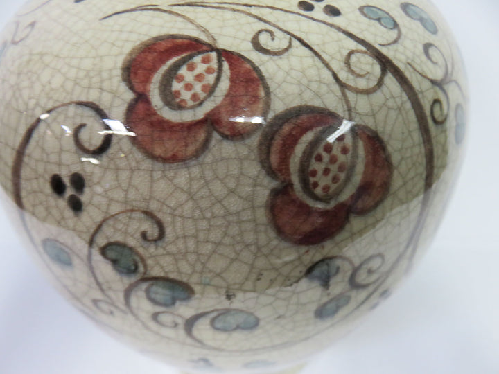 Crackle Glaze Ginger Jar