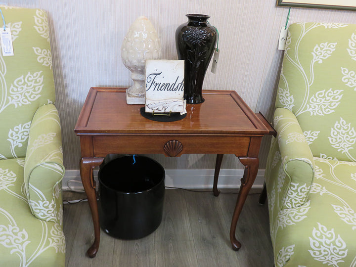 Shell Motif End Table