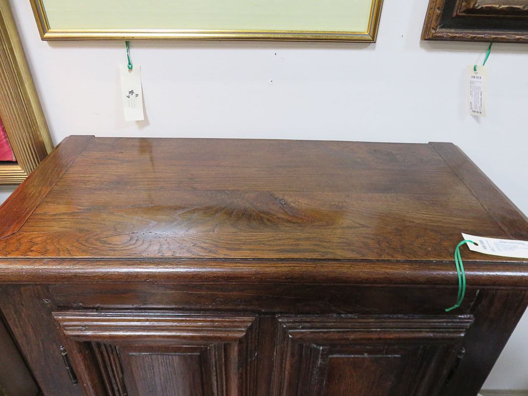 Antique Italian Oak Credenza