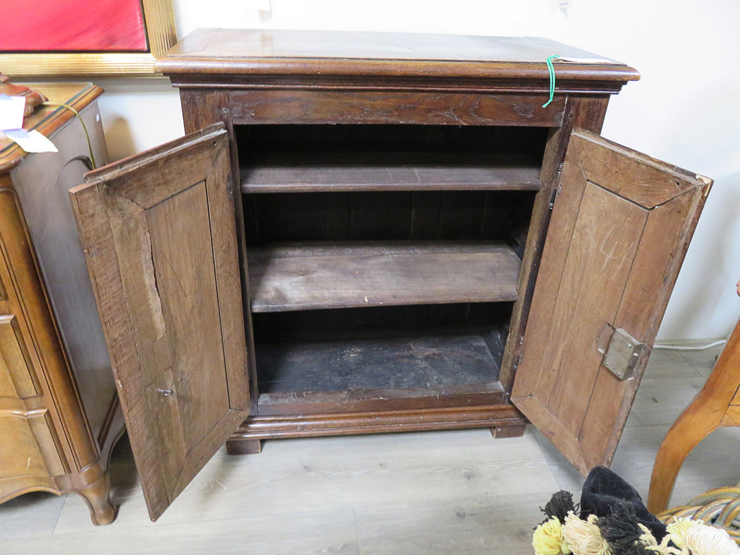 Antique Italian Oak Credenza